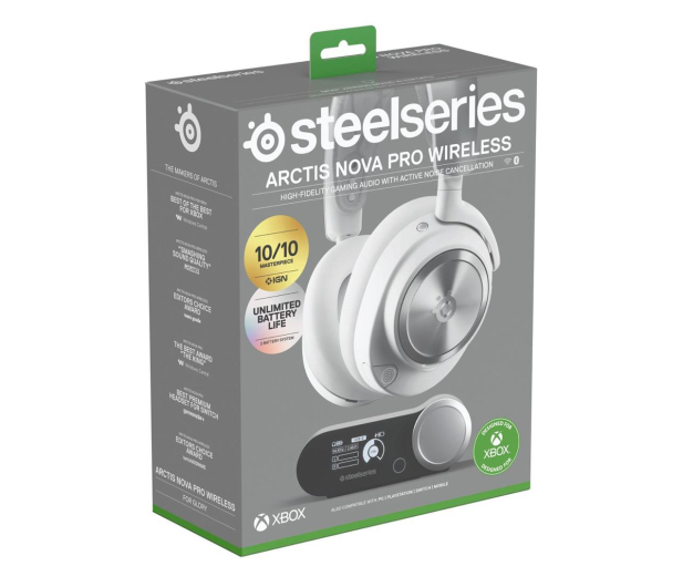 STEELSERIES Arctis Nova Pro Wireless X White 61525 - 1243230 - zdjęcie 7